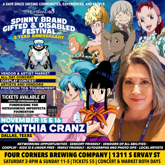 Fast Pass for Cynthia Cranz - November Spinny Brand Gifted & Disabled Festival