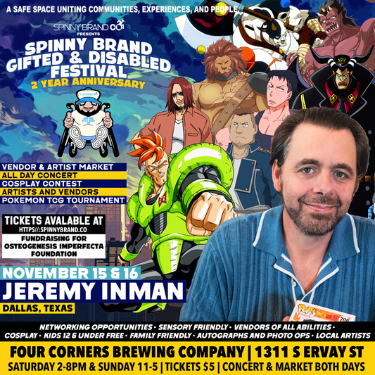 Fast Pass for Jeremy Inman - November Spinny Brand Gifted & Disabled Festival