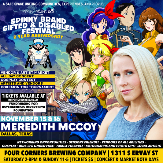 Fast Pass for Meredith McCoy - November Spinny Brand Gifted & Disabled Festival