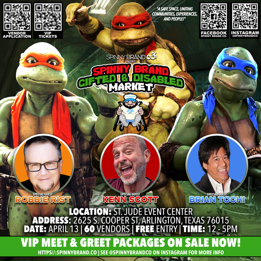 Teenage Mutant Ninja Turtles Meet & Greet April Spinny Brand Gifted & Disabled Market Fast Pass VIP Tickets