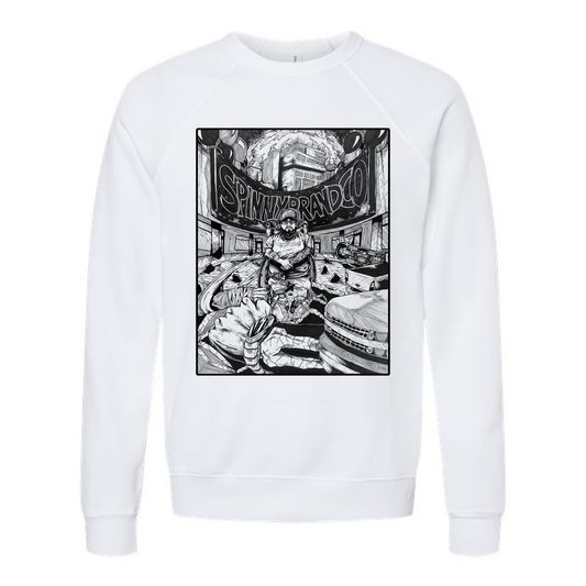 SPINNY BRAND CO. BAZAAR OF TRAGEDY CREWNECK SWEATHER (PRE ORDER)