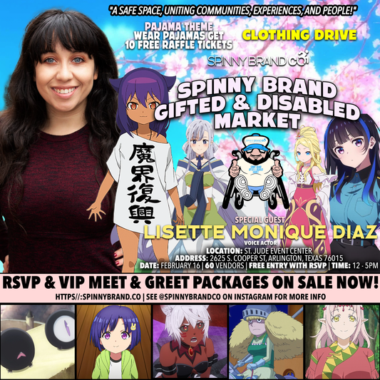 LISETTE MONIQUE DIAZ VIP FAST PASS!  February Spinny Brand Gifted & Disabled Market