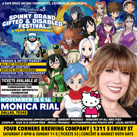 General Admission to the November Spinny Brand Gifted & Disabled Festival
