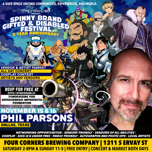 Fast Pass for Phil Parsons - November Spinny Brand Gifted & Disabled Festival