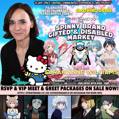 VIP FAST PASS!  Hello Kitty & Jahy February Spinny Brand Gifted & Disabled Market