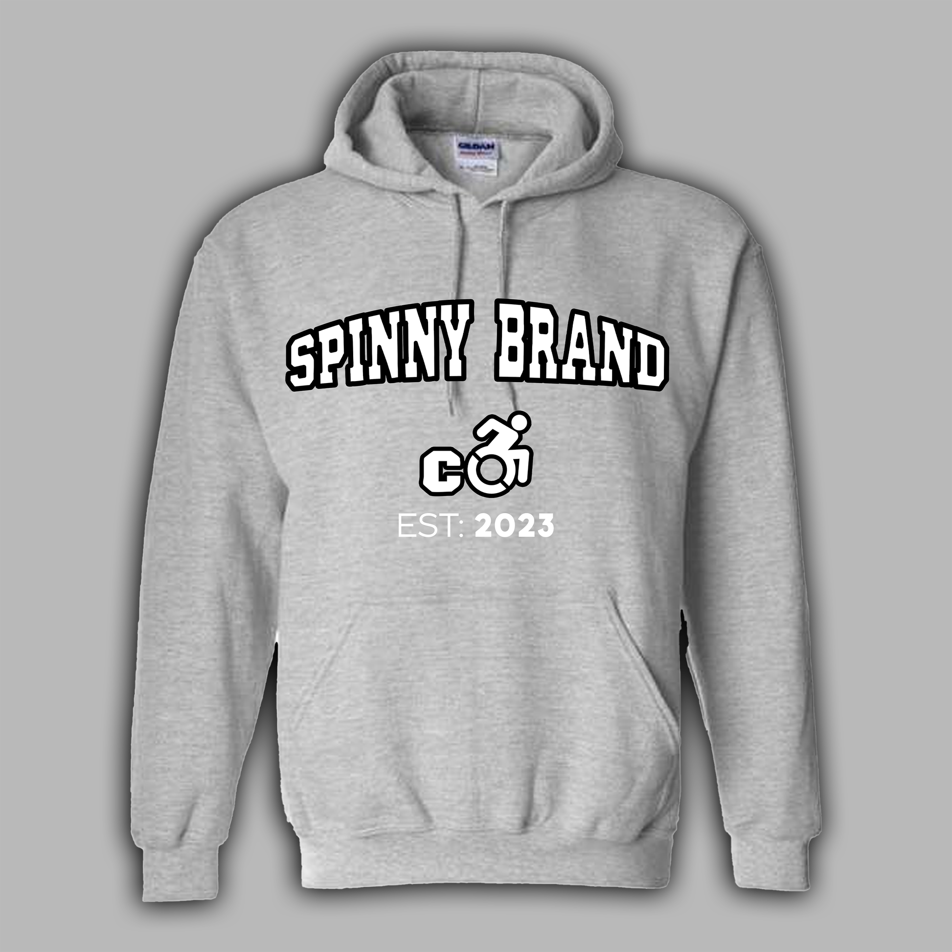 Grey college hoodie hotsell