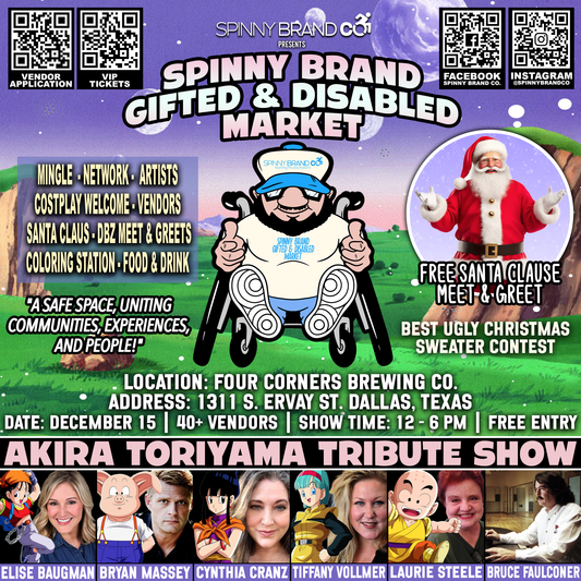 December Spinny Brand Gifted & Disabled Market (Fast Pass VIP Combo, Entry to All Voice Actor Lines))