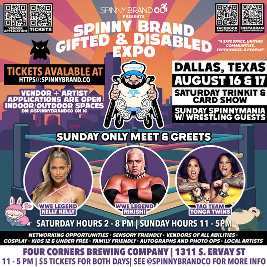 General Admission to the October Spinny Brand Gifted & Disabled Expo