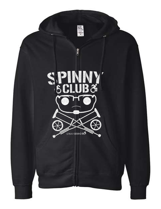 **PRE ORDER** SPINNY BRAND CO. SPINNY CLUB ZIP UP JACKET